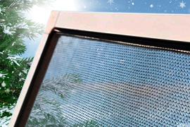 Москитные сетки на окнах в зимний период. Снимать или нет? Ступино