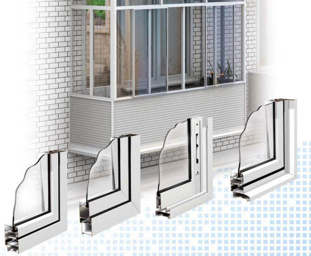 Цены остекления балконов алюминиевым профилем в Ступино Ступино