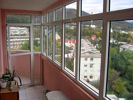балконное пластиковое окно Ступино
