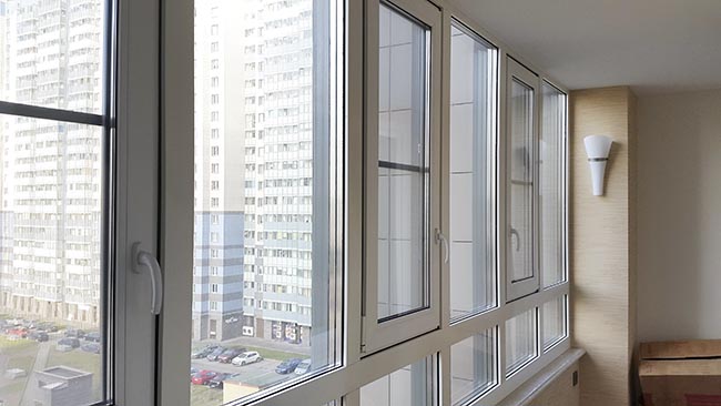 Металлопластиковое остекление балконов Ступино