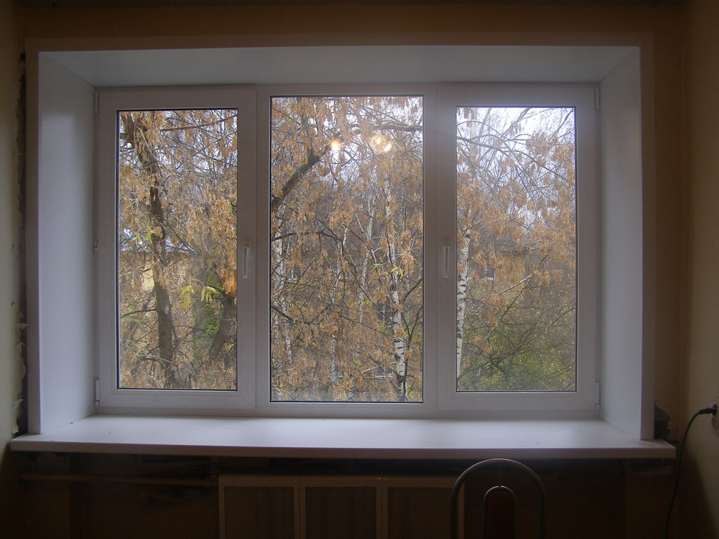 Готовые пластиковые окна для дачи и дома Ступино